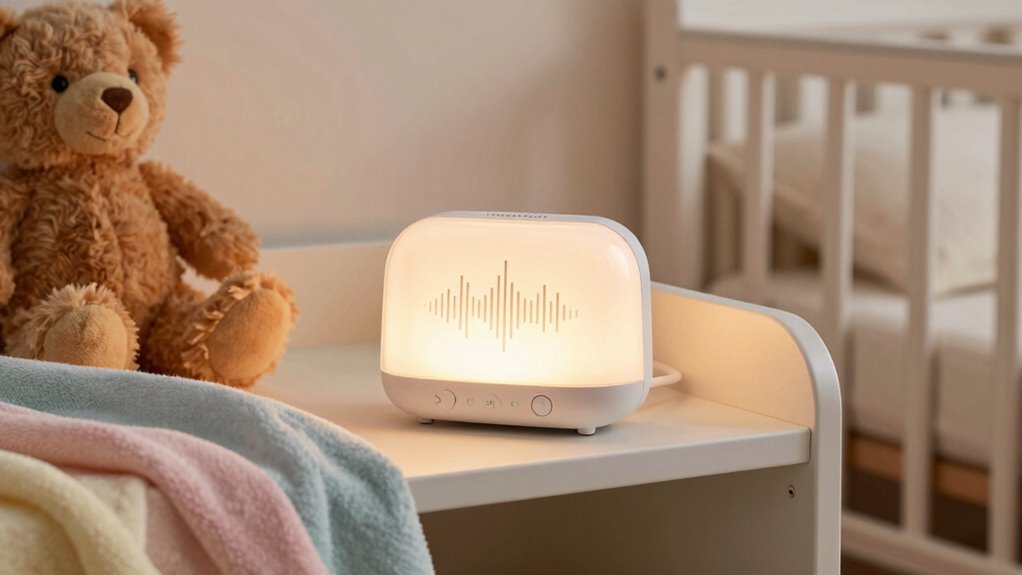 Babyweißrauschen-Timing