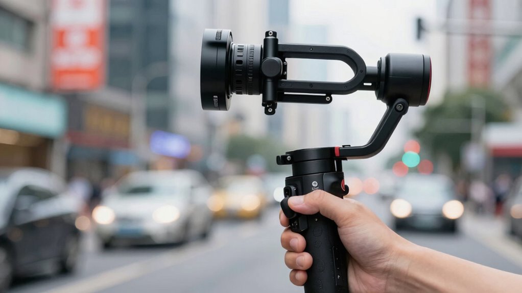 Ausgewogene Gewichtsverteilung minimiert das Zittern