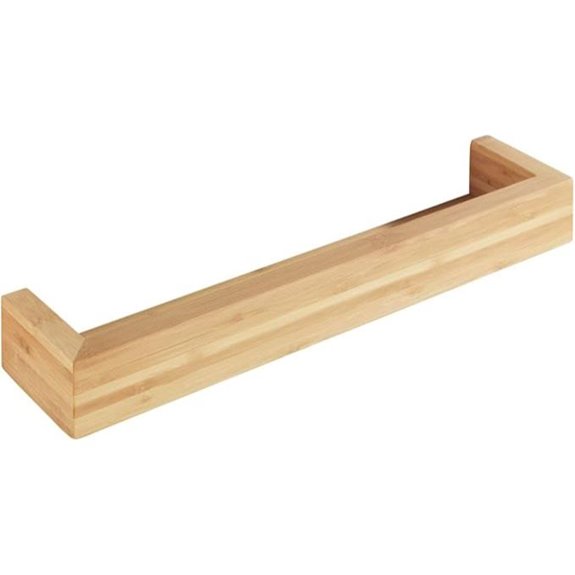 WENKO Bambus-Wandregal 40 cm