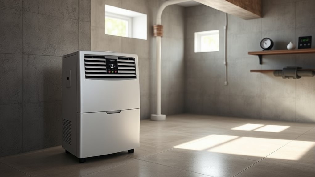 basement dehumidifier selection criteria