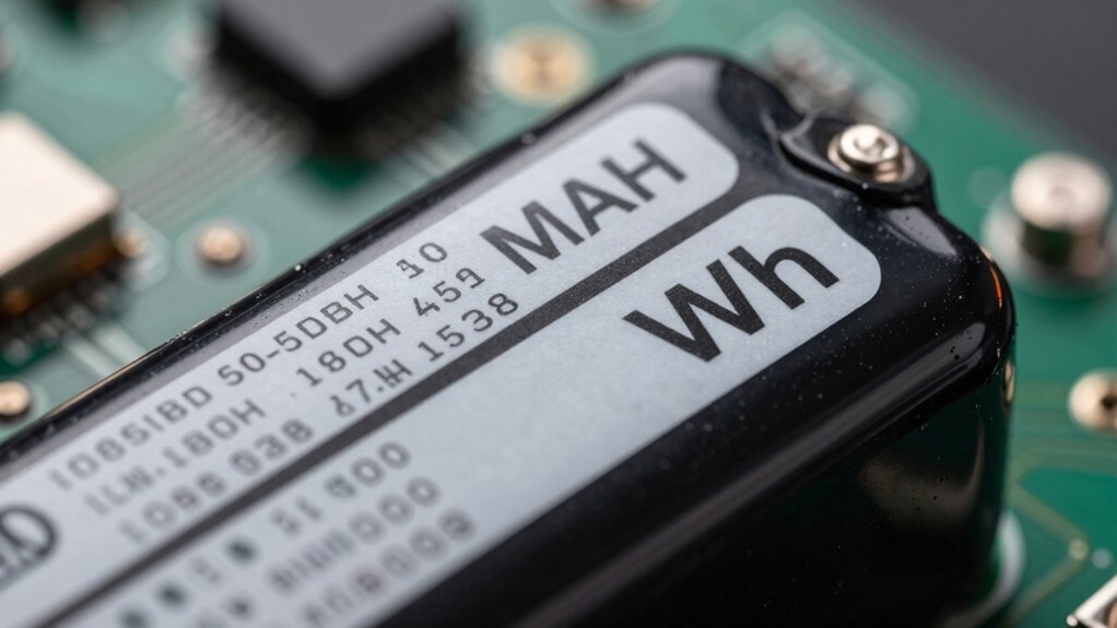 battery capacity and chemistry