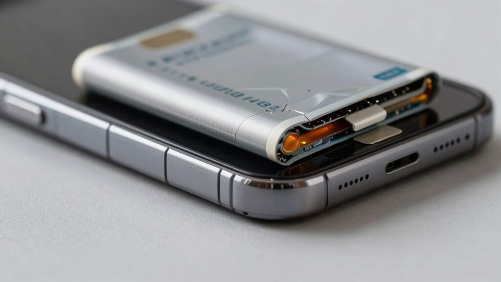 battery swelling and overheating