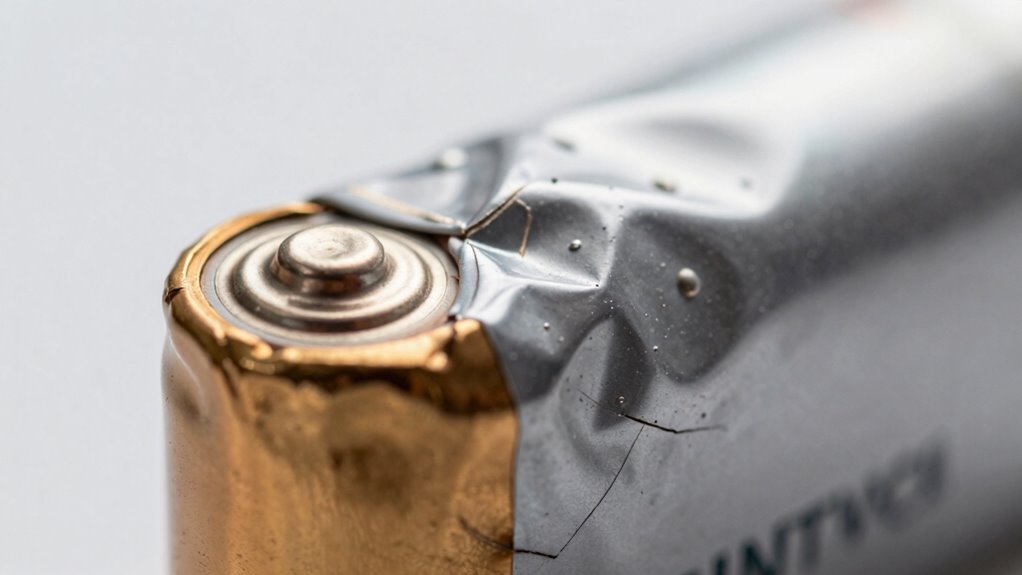 Battery-Schwellenbildung deutet auf Schaden hin