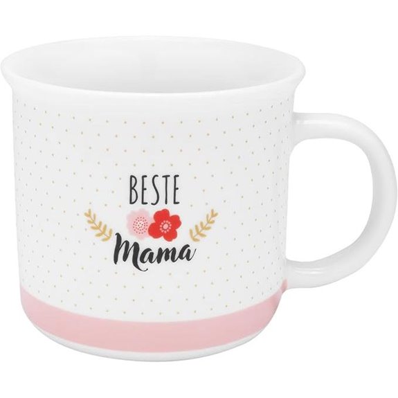 GRUSS & CO Beste Mama Becher in Geschenkbox