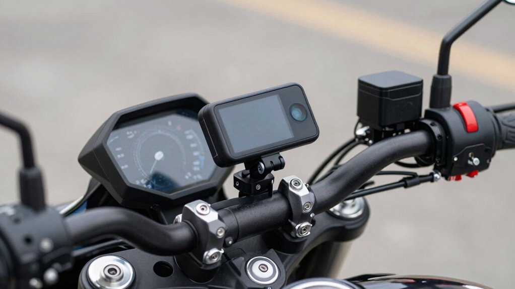 bike dash cam power setup