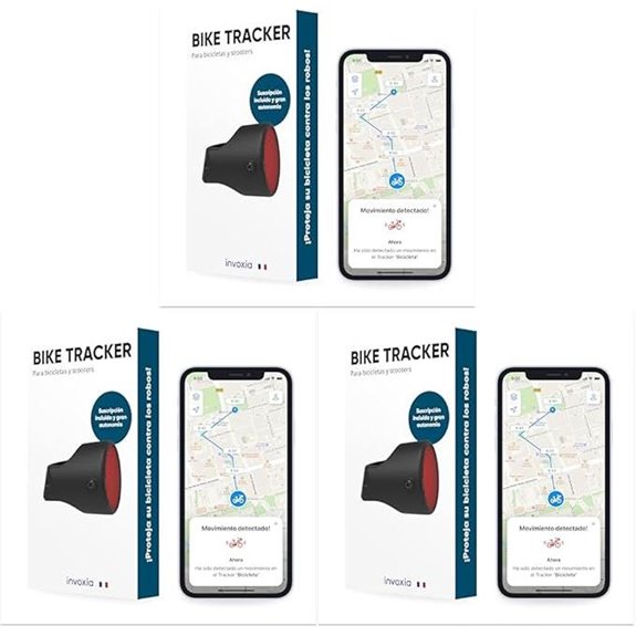 Invoxia Fahrrad-GPS-Tracker mit Alarm und Abonnement