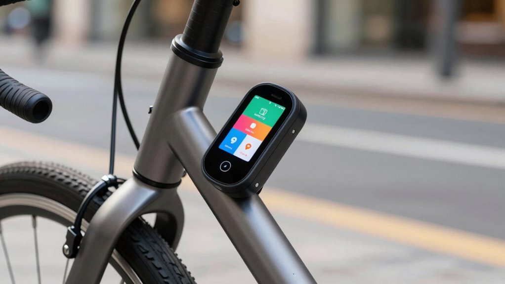 bike lock app battery