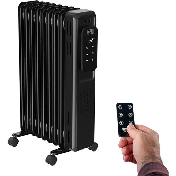 Black+Decker Elektrische Ölradiator 2000W