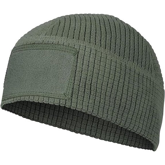 Helikon-Tex Range Beanie Fleece Cap - Grid Fleece - Schwarz