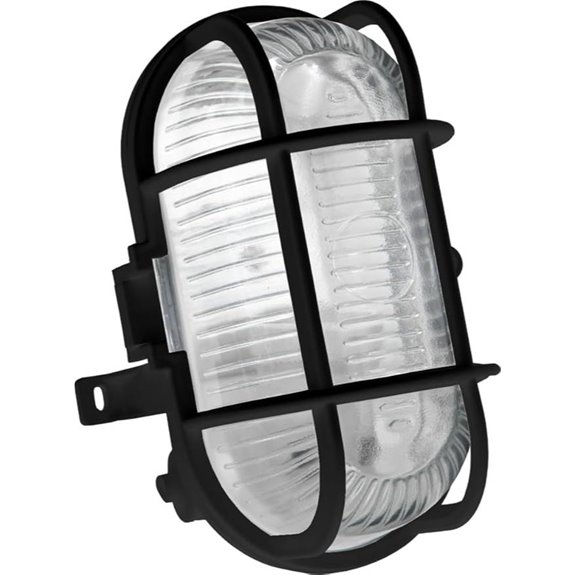Brennenstuhl 1270400 Gefärbte Bulk Head Leuchte IP44 60W schwarz