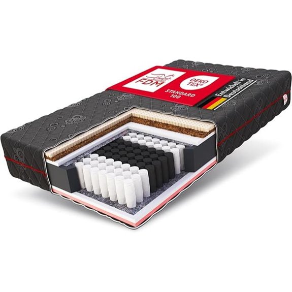 FDM Black MAX Matratze 90x200 cm Memory-Schaum