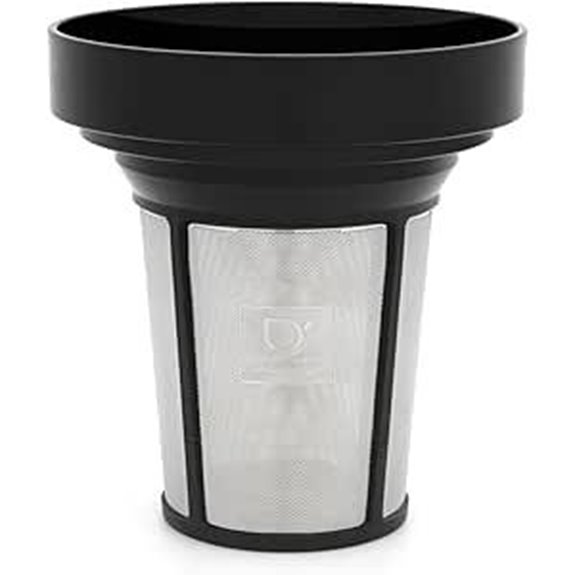 Bredemeijer Teefilter aus schwarzem Edelstahl