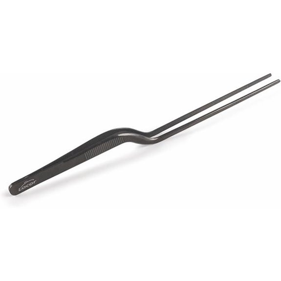 Lacor Präzisions-Küchenpinzette Titan Schwarz 21 cm