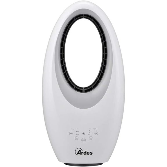 ARDES Muna Bladeless Fan with Remote and LED Light
