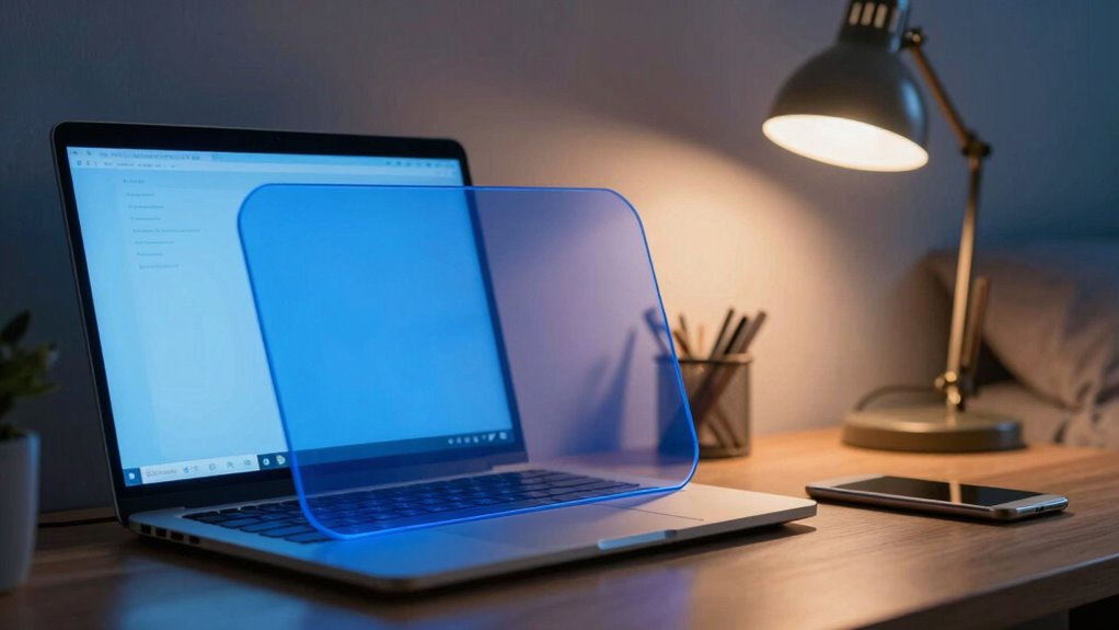 blue light damages eyes