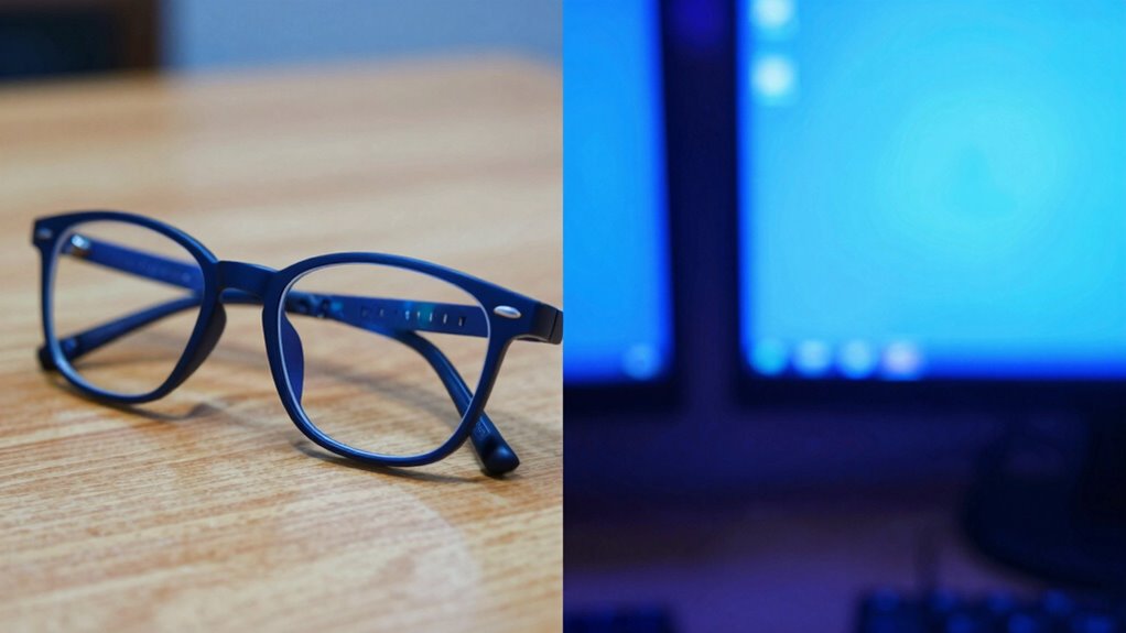 blaues Licht Filterwirksamkeit