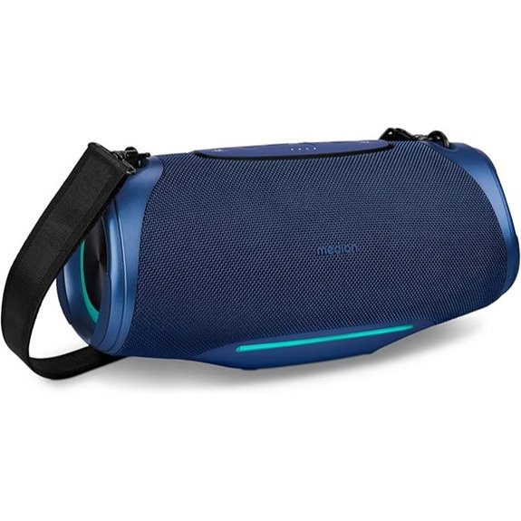MEDION P61762 Bluetooth-Lautsprecher mit Bass & RGB-Lichtern