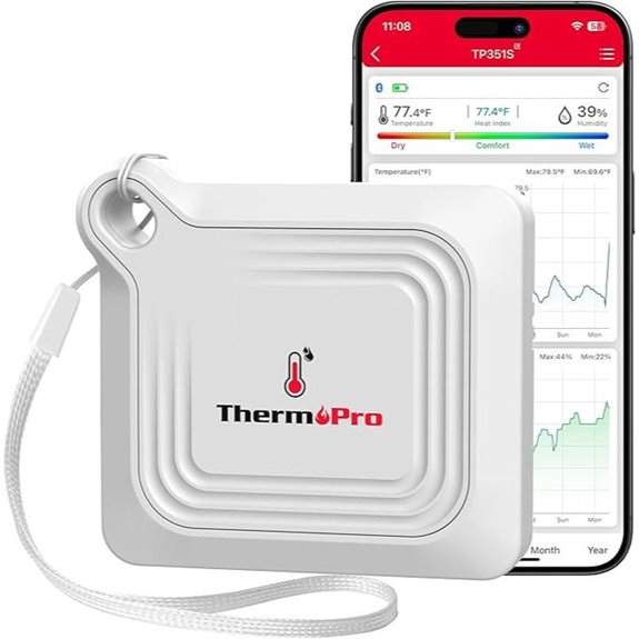 ThermoPro Bluetooth-Thermometer Hygrometer mit App
