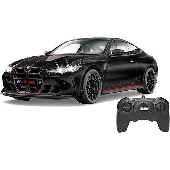 JAMARA BMW M4 CSL 1:16 2.4GHz Transparent Windscreen LED Light RC Car