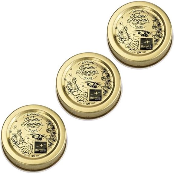 Bormioli Rocco Quattro Stagioni Deckel-Set (3 Stück)