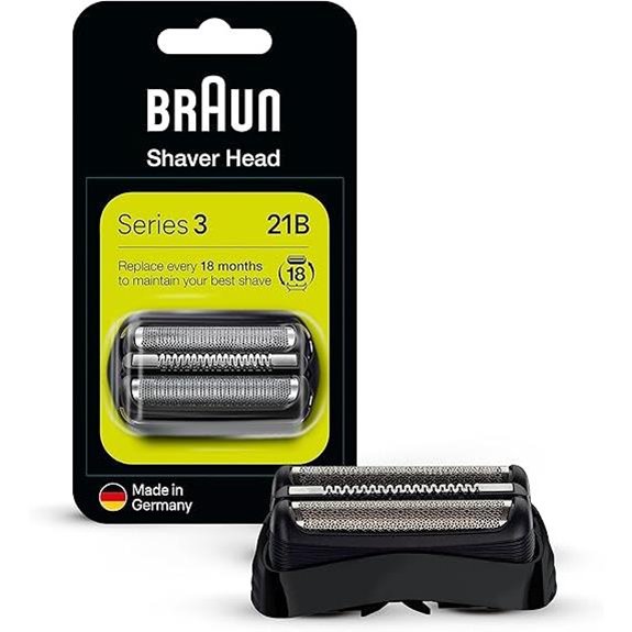 Braun Series 3 Rasierkopf Ersatz (Schwarz)