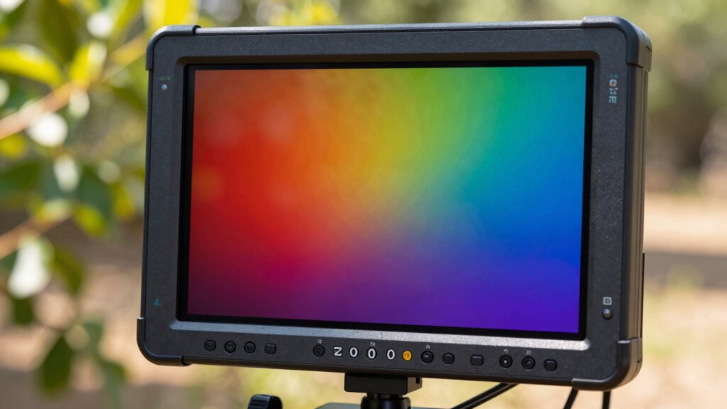 bright glare resistant outdoor monitors