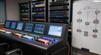 broadcast equipment and setup