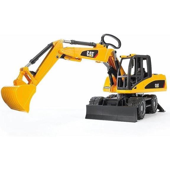 Bruder 02445 Cat Mobile Excavator Toy