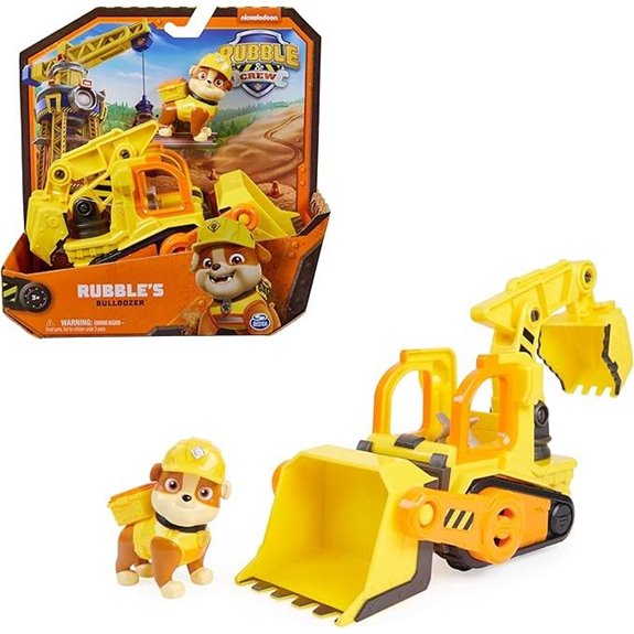 Rubble & Crew Bulldozer Construction Vehicle Toy