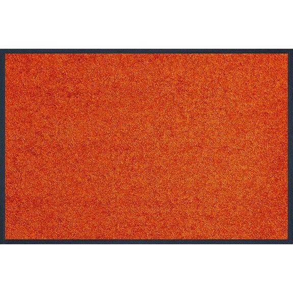 wasch+trocken Doormat Burnt Orange 40x60 cm orange