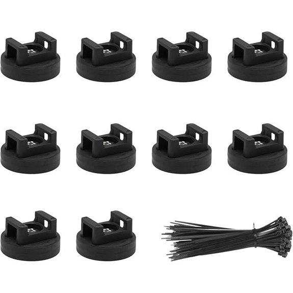 Kabelclips- und Bündelband-Set zur Organisation von Drähten