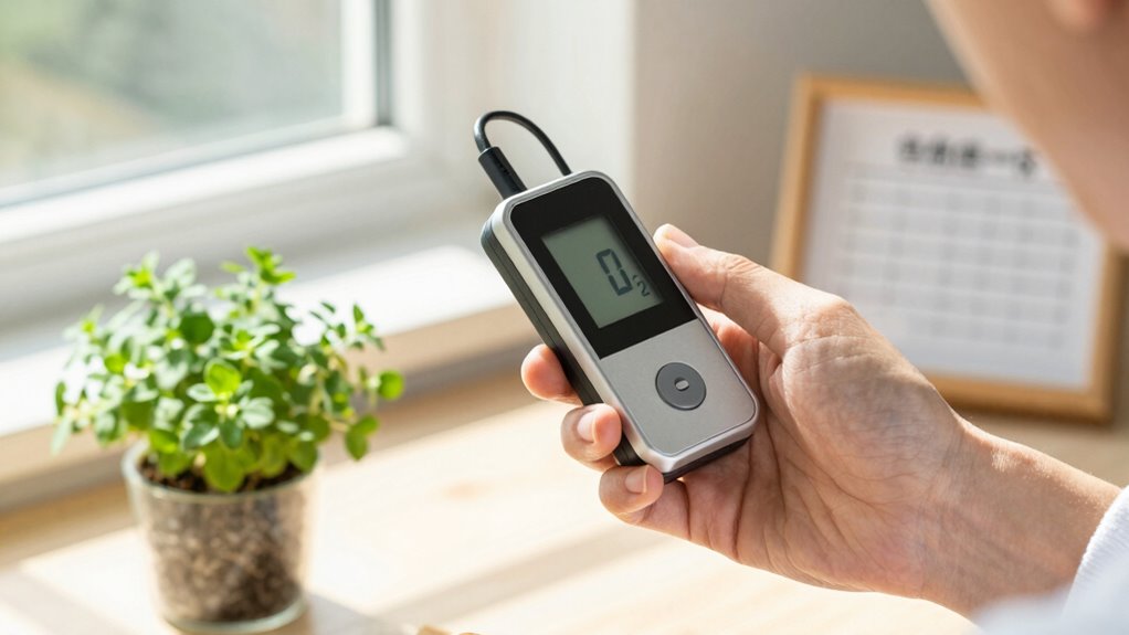 kalibrieren mit frischer Außenluft