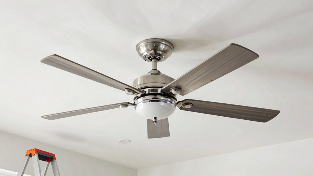 Deckenventilator-Installation Fehler