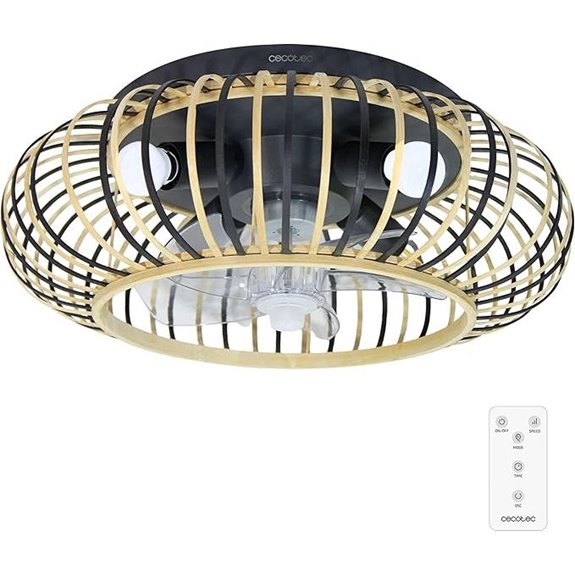 Cecotec EnergySilence Deckenventilator mit Licht und Fernbedienung