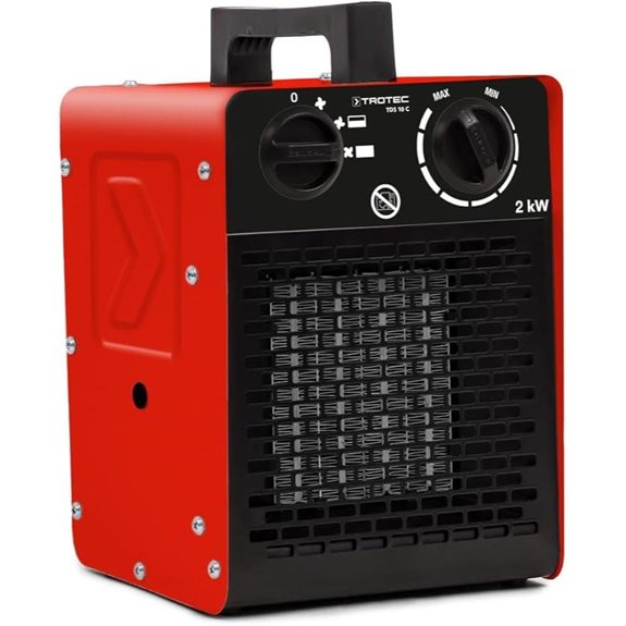 Trotec Keramik-Lüfterheizer mit Thermostat und 2000 W