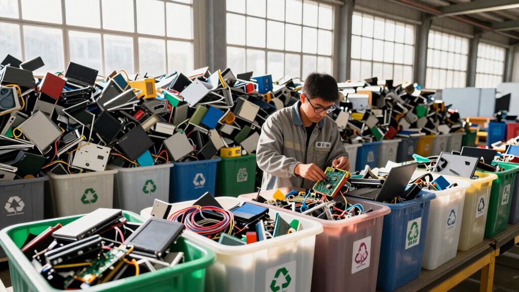 Zertifizierte Elektro- und Elektronik-Altgeräte-Recyclingzentren