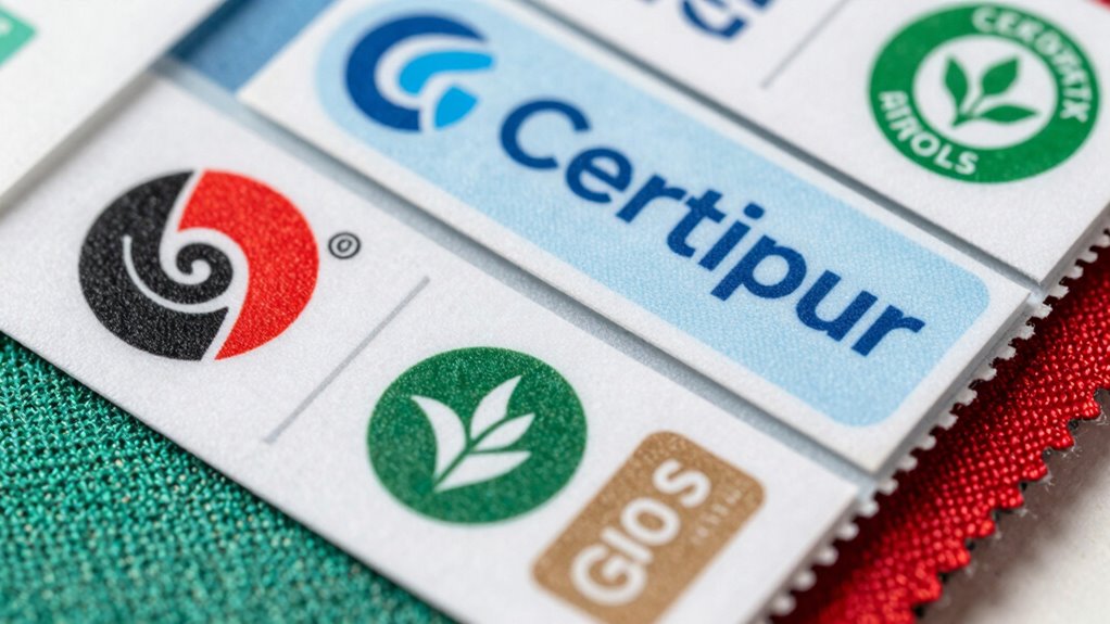 prüfen Sie Zertifizierungskennzeichnungen sorgfältig