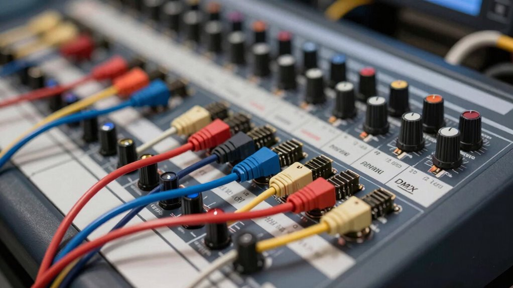 check fixture addressing connections