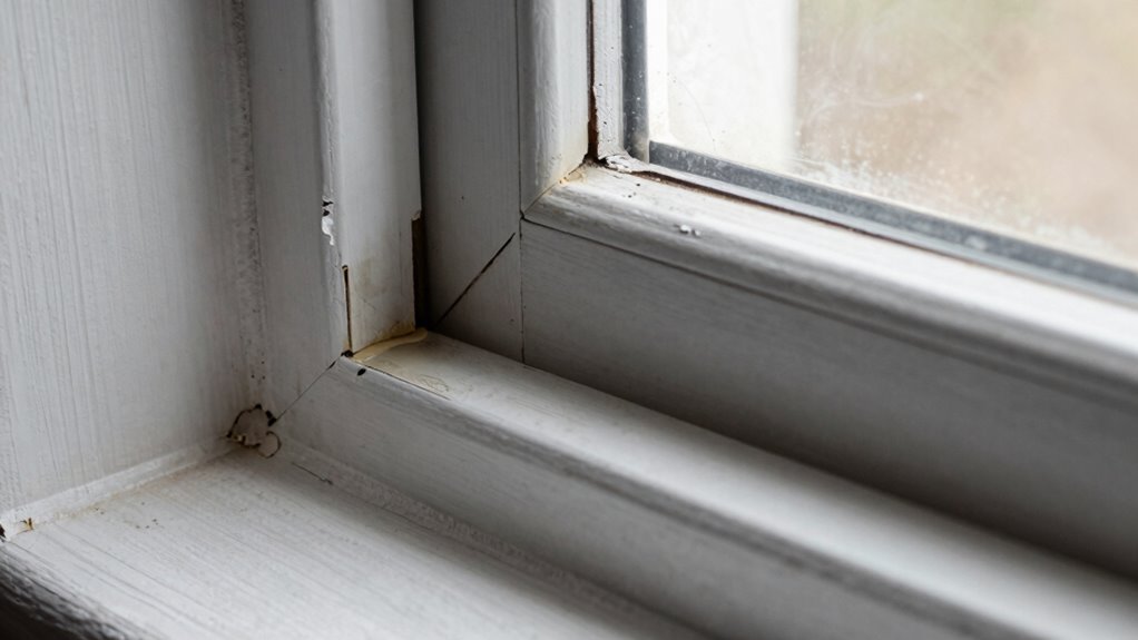 Prüfe auf Zugluft bei Fenstern