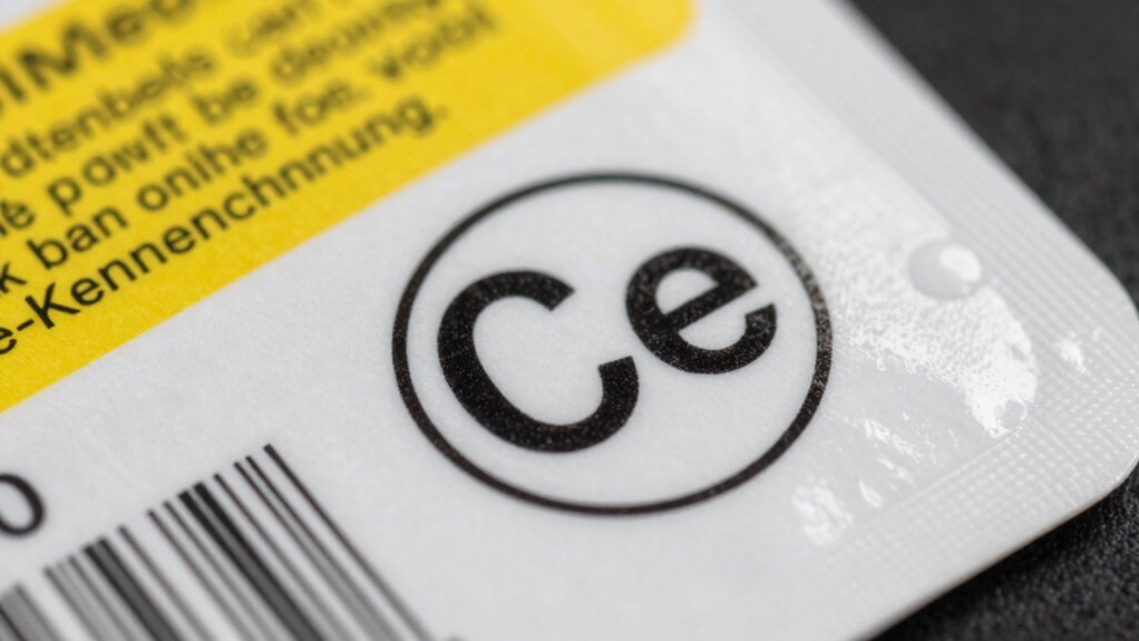 Prüfen Sie die Kennzeichnungen, um die Einhaltung sicherzustellen