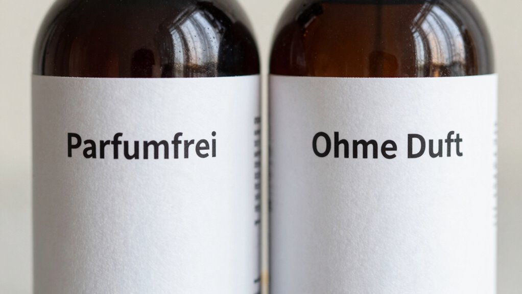Prüfen Sie Etiketten auf versteckte Düfte