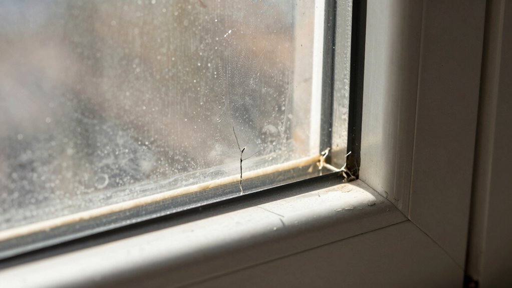 Prüfen Sie Fenster auf Lecks