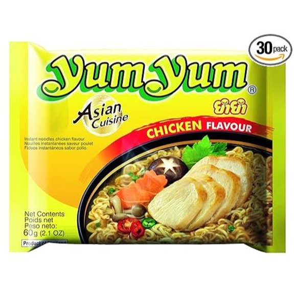 Yum Yum Instant Noodles Chicken Pack of 30 (30 x 60 g)