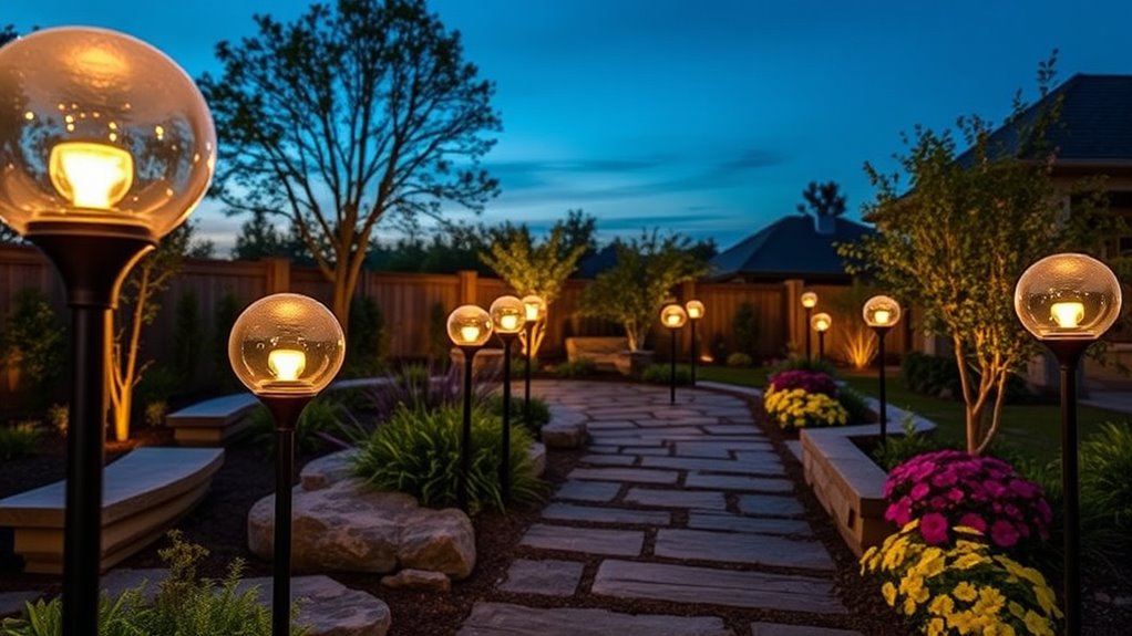 Wähle helle wetterfeste Beleuchtung