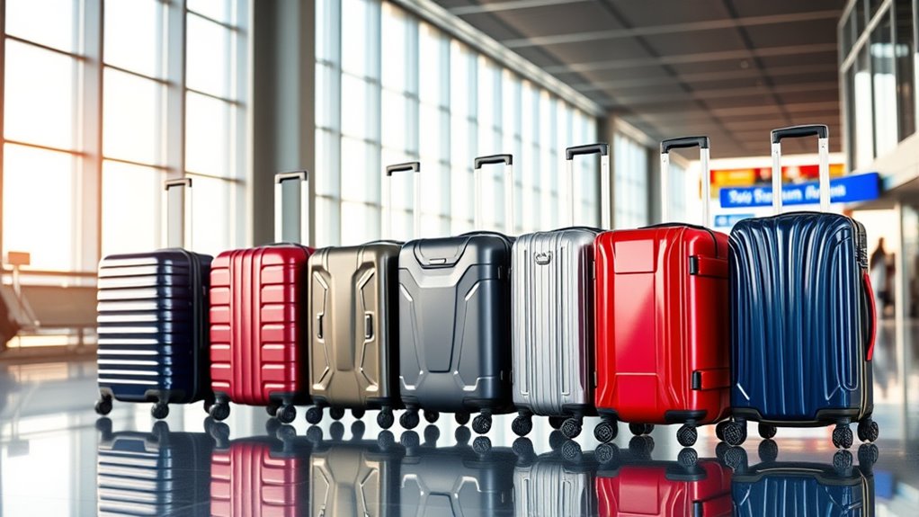 Wähle langlebiges, leichtes Gepäck