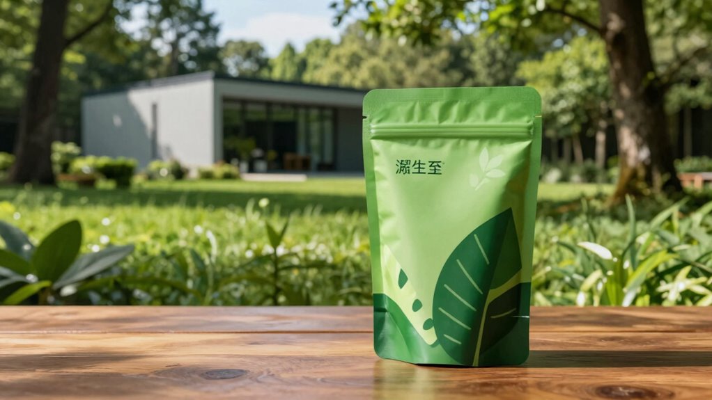 Wähle umweltfreundliche transparente Produkte