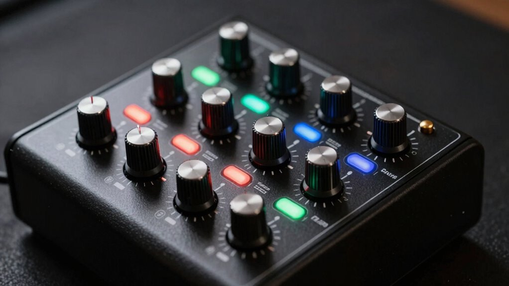 Wähle Mixer-Funktionen weise