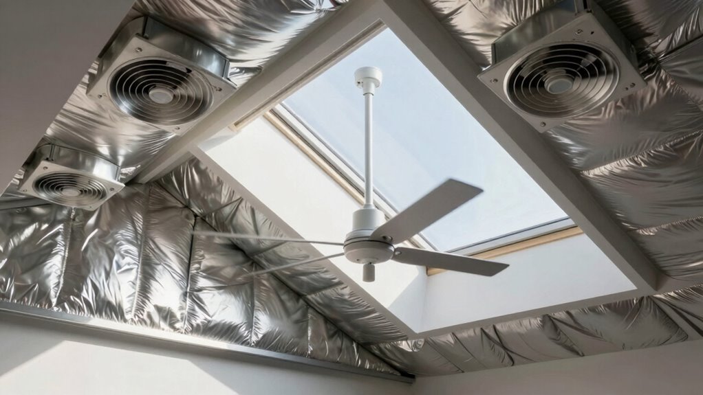 Wähle die optimale Dachbodenkühlungsmethode