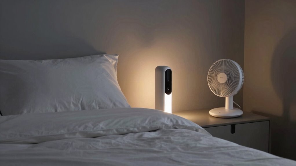 Wähle ruhige gut platzierte Geräte