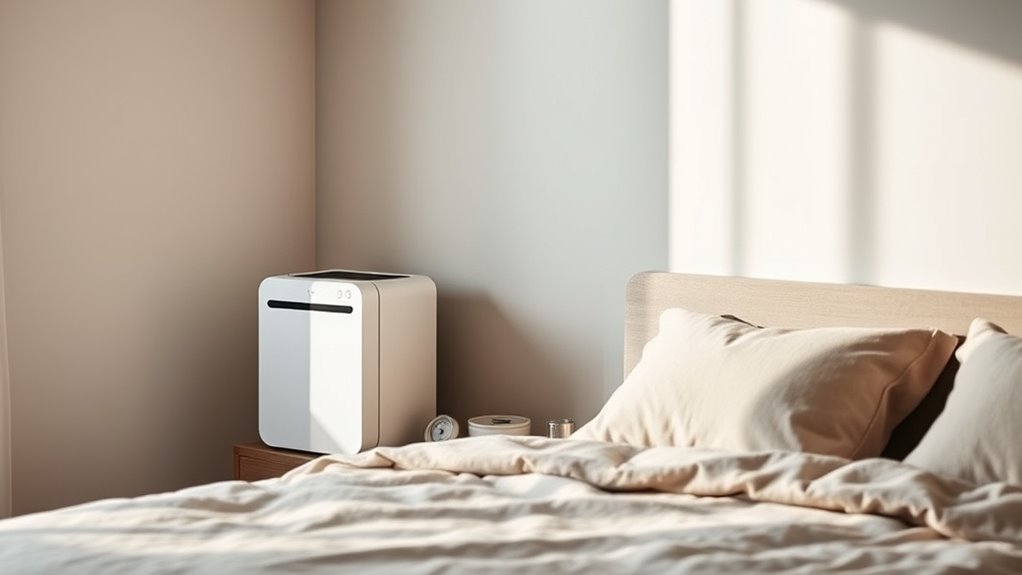 Wähle geeignete Schlafzimmerentfeuchter aus